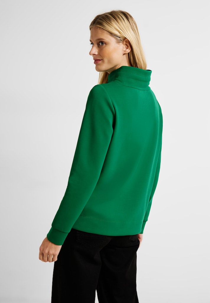 CECIL Modal Sweatshirt w. Printed St easy green online kaufen