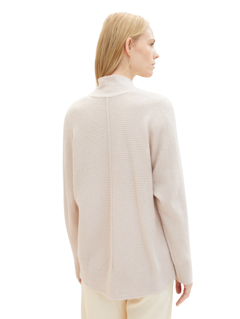 melange online cosy grey clouds kaufen Knit TOM cardigan TAILOR